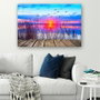 Wallity Cuadro Decorativo de Vidrio Templado Multicolor 70 x 100 cm